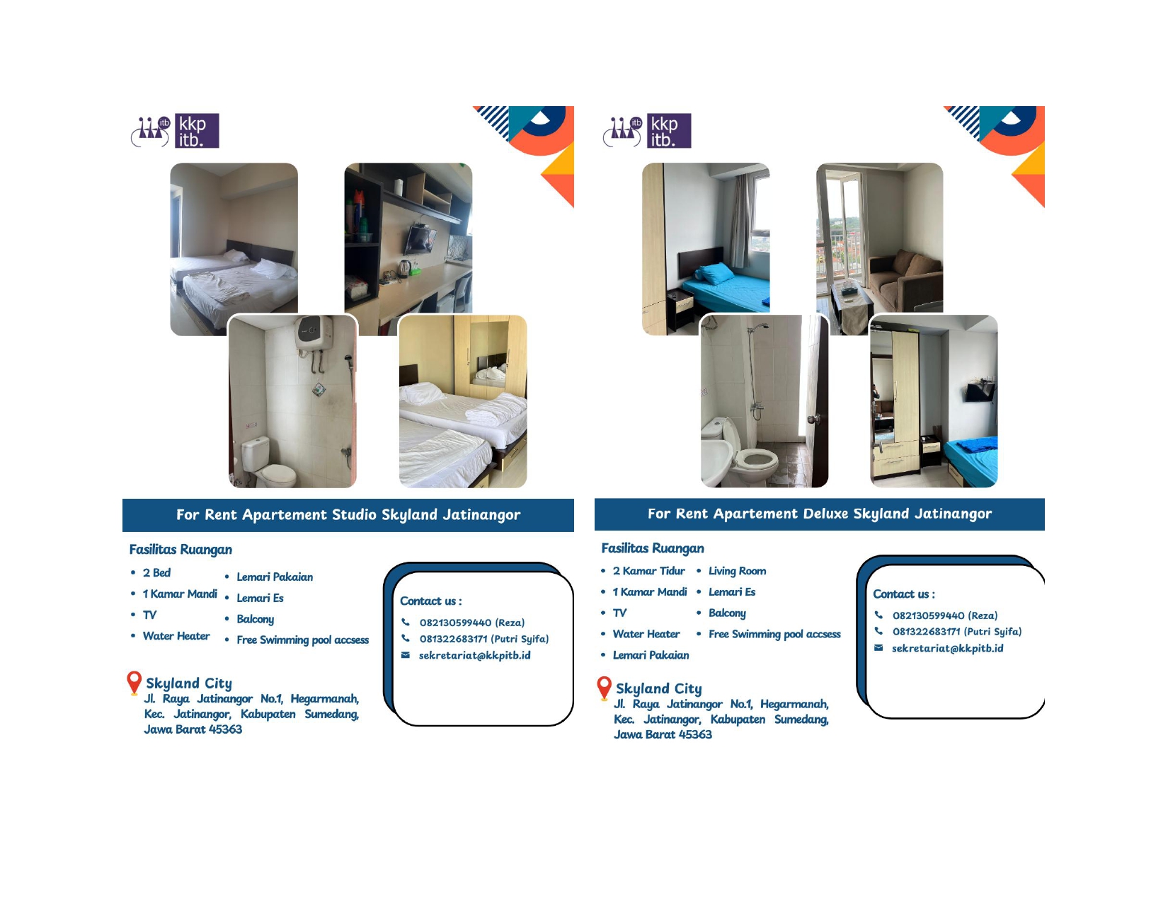 Sewa Apartemen Skyland Jatinangor